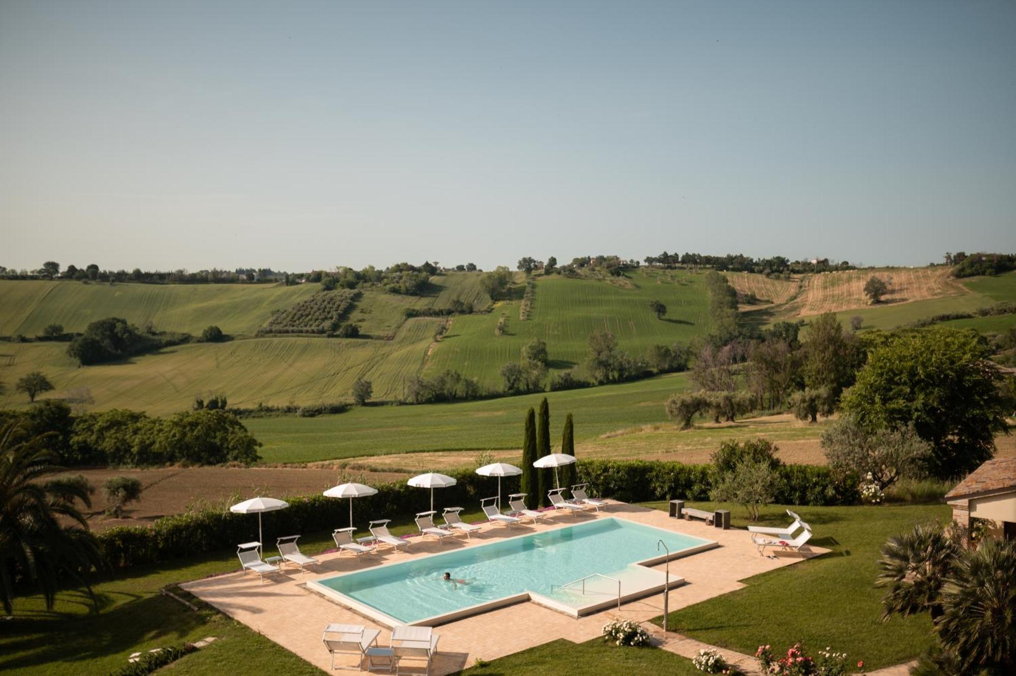 Poggio Antico Appartement Monte San Vito Buitenkant foto